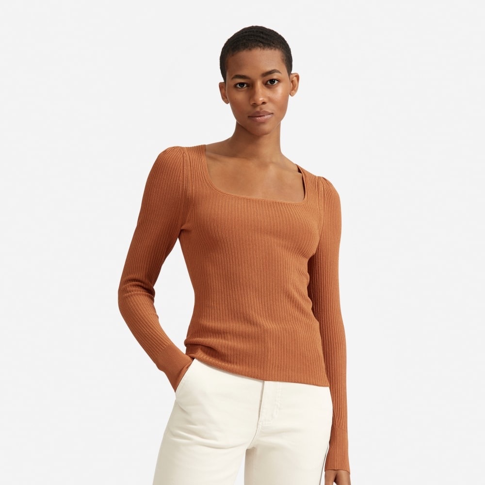 Everlane Square Neck Top